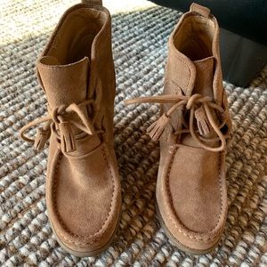 Lucky Brand Suede Wedges